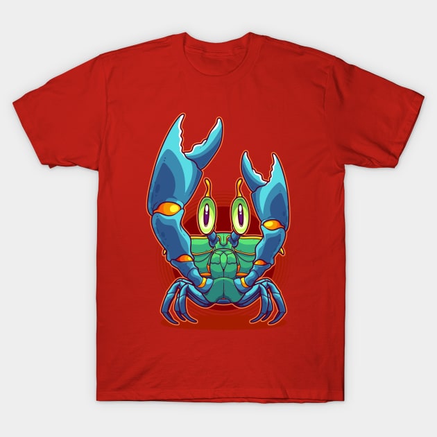 Crabby T-Shirt by ArtisticDyslexia